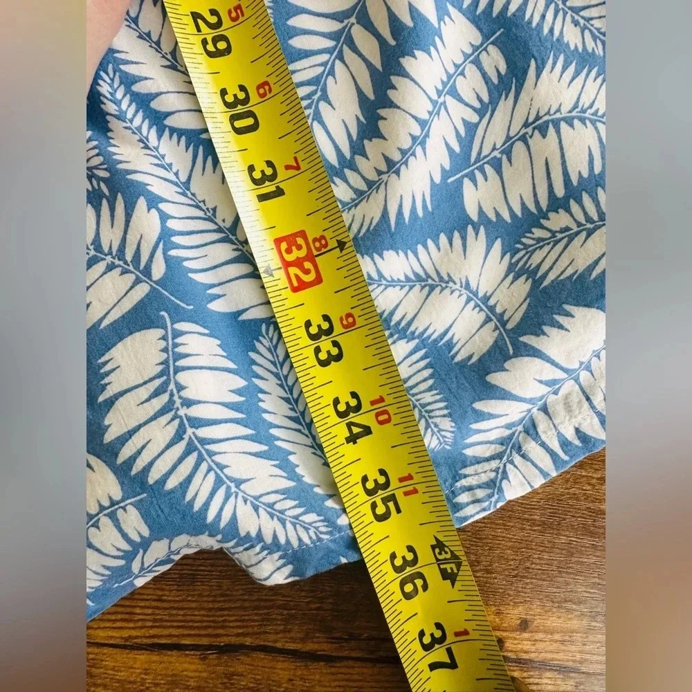 Boden Blue and White Print Dress - Size 10 - Picture 11 of 11